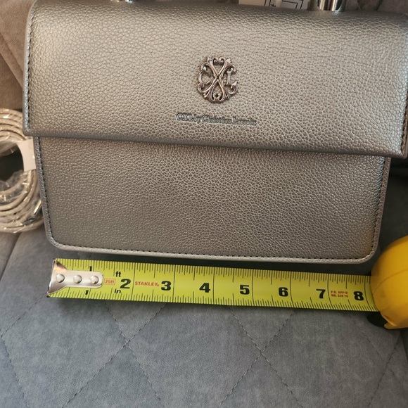 CXL by Christian Lacroix Metallic Hand/Crossbody Bag - Picture 8 of 10